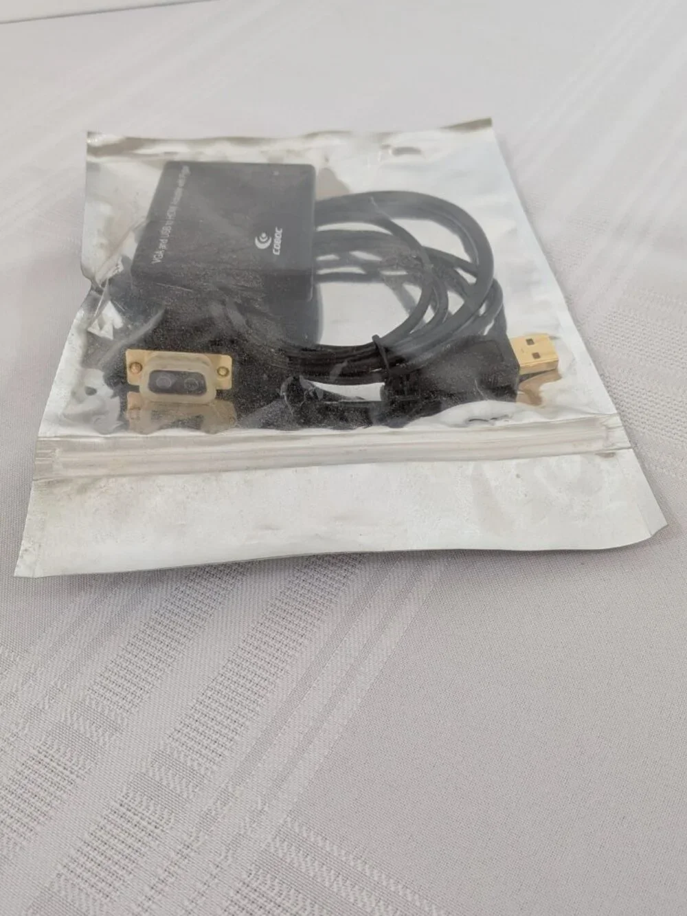 COBOC VGA and USB to HDMI adapter with Pigtail New in Original Packaging